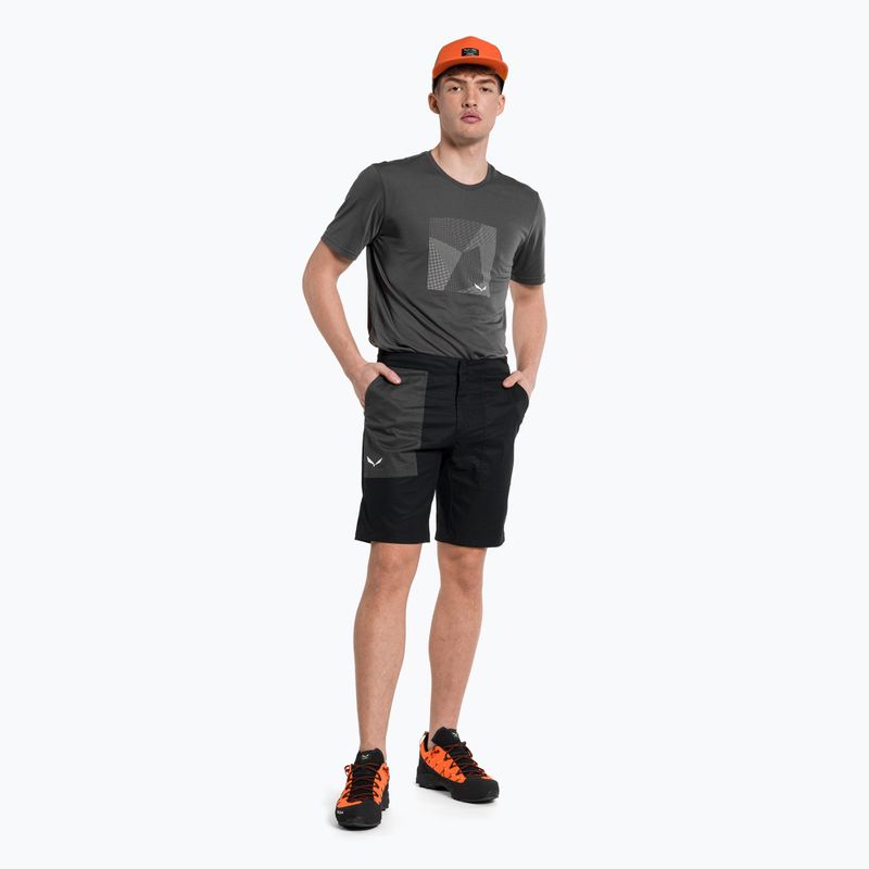 Salewa Lavaredo Hemp Ripstop pánské lezecké šortky černé 00-0000028552 2