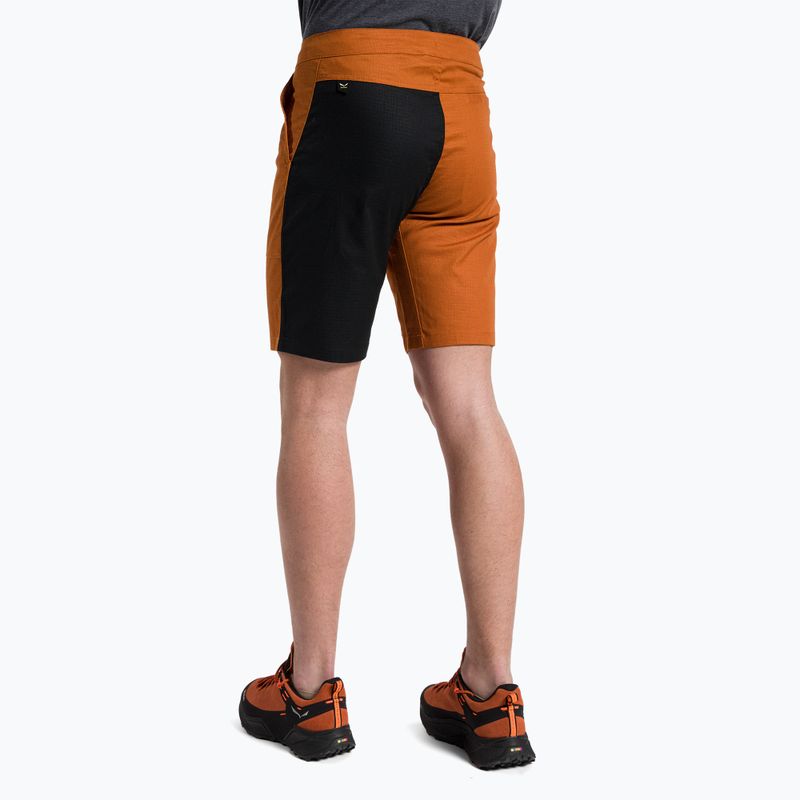 Salewa pánské lezecké šortky Lavaredo Hemp Ripstop hnědé 00-0000028552 3