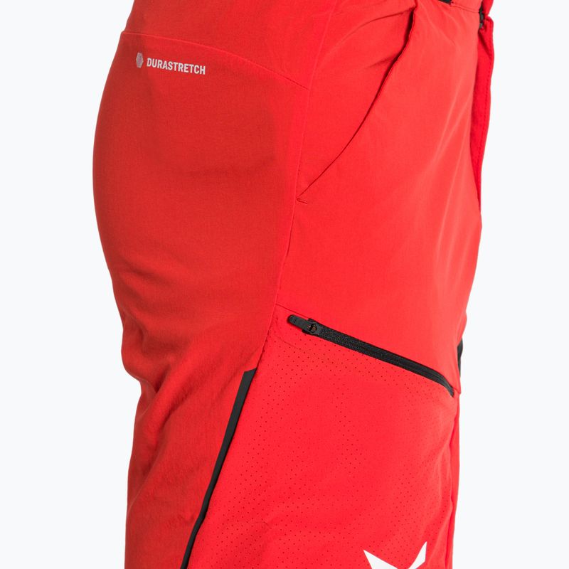 Pánské trekové kraťasy Salewa Pedroc 3 DST Cargo červené 00-0000028601 4