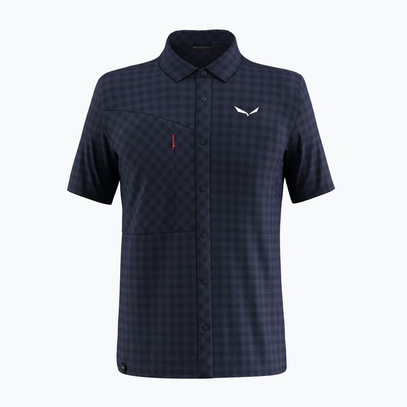 Pánské tričko Salewa Puez Dry S/S navy blazer