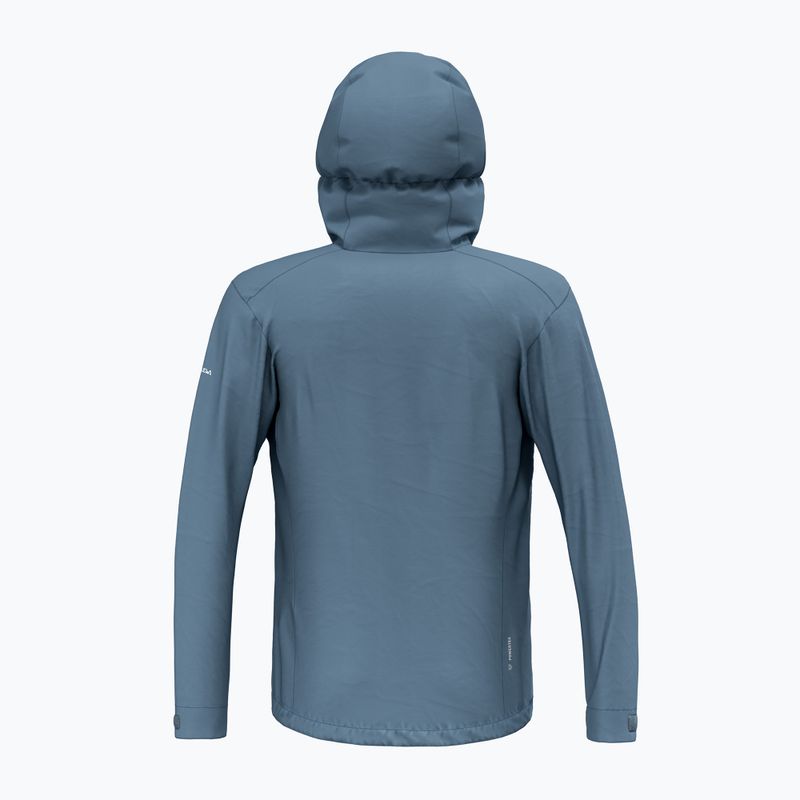 Pánská bunda do deště Salewa Puez Aqua 4 PTX 2.5L java blue 2