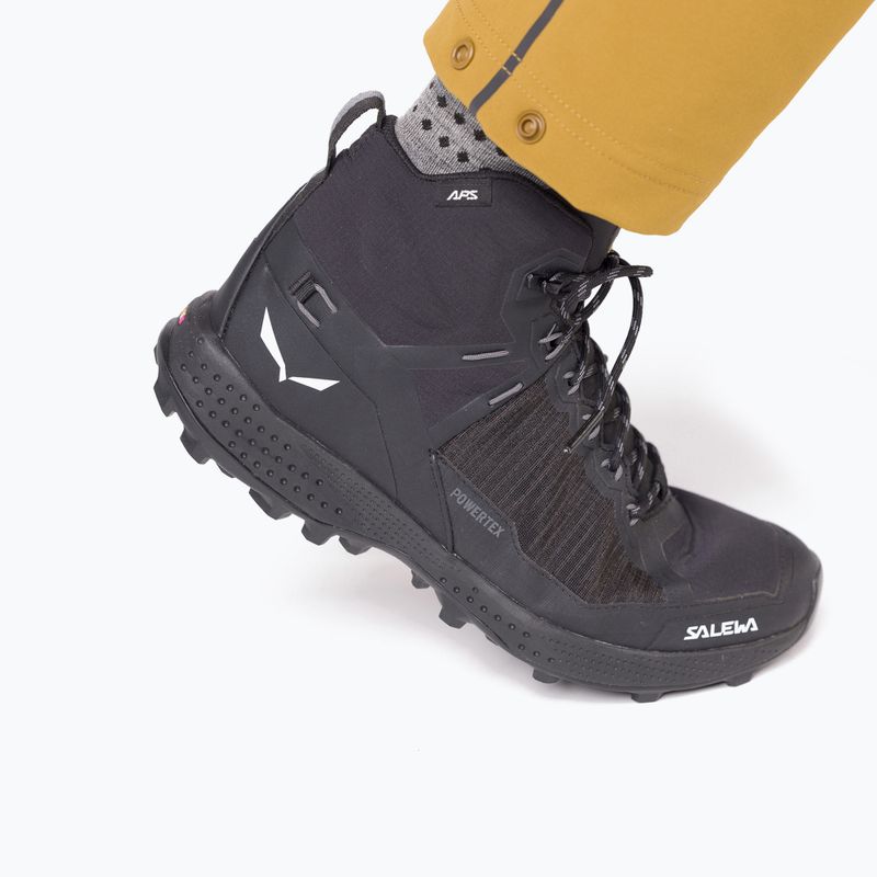 Pánské trekové boty Salewa Pedroc Pro Mid Ptx black/black 10