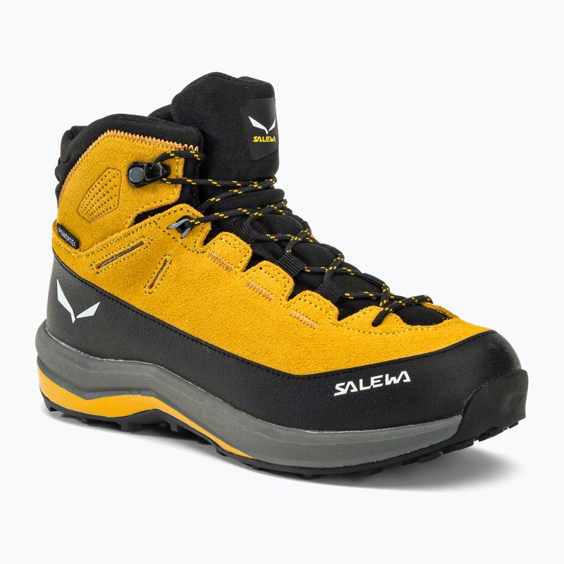 Dětské trekové boty Salewa MTN Trainer 2 Mid PTX yellow 00-0000064011