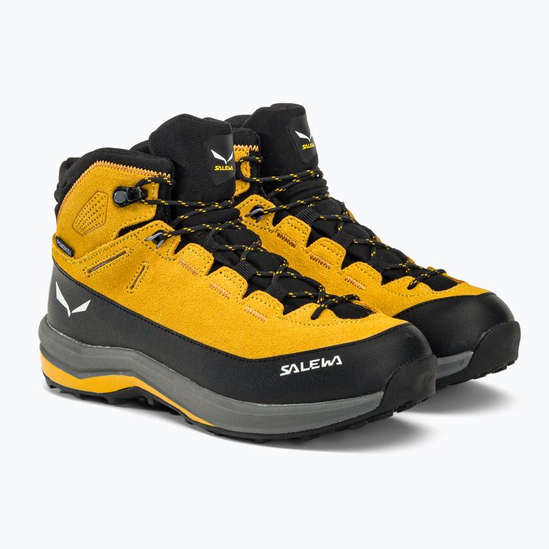 Dětské trekové boty Salewa MTN Trainer 2 Mid PTX yellow 00-0000064011 4