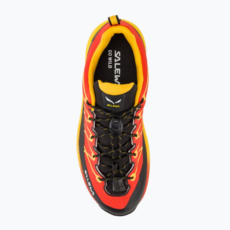 Dětské trekové boty Salewa Wildfire 2 Ptx red orange/gold 5