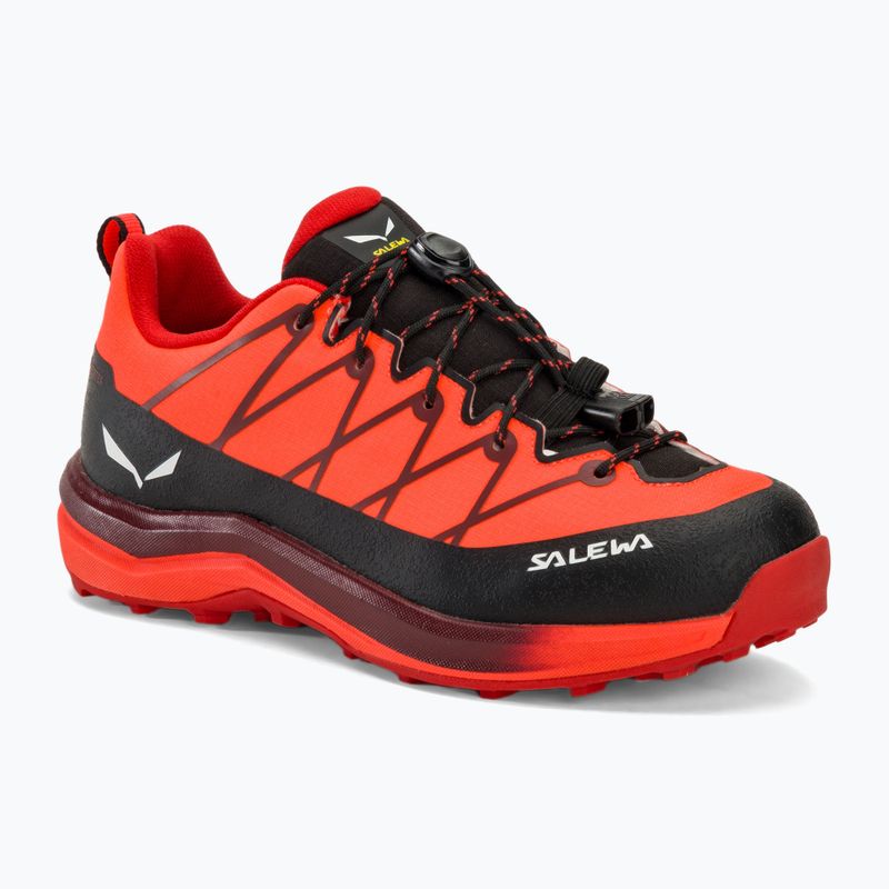 Dětské trekové boty Salewa Wildfire 2 Ptx fluo coral.syrah