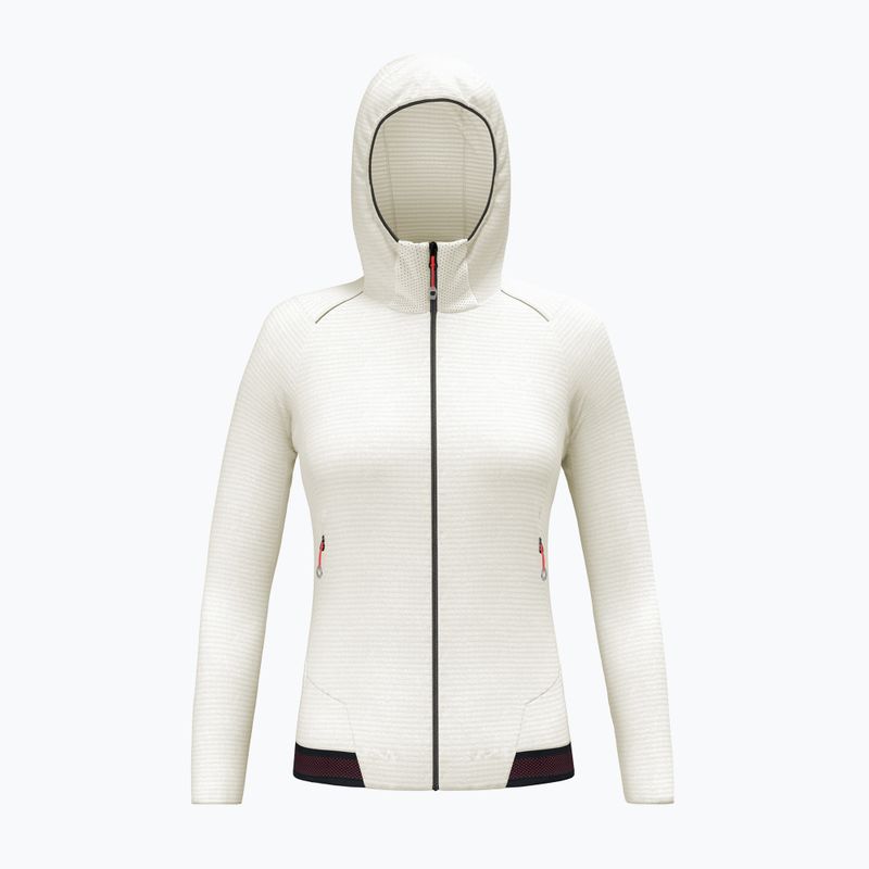 Dámská trekingová mikina Salewa Pedroc PL Hooded white 8