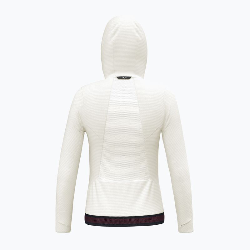 Dámská trekingová mikina Salewa Pedroc PL Hooded white 9