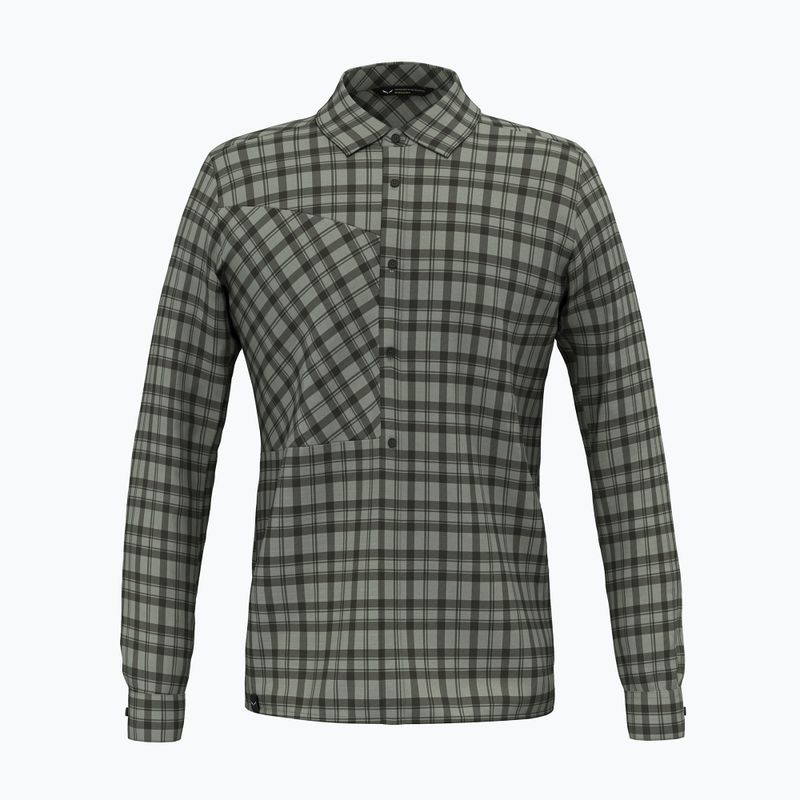 Pánská košile Salewa Fanes Flannel 5PL shadow/dark olive