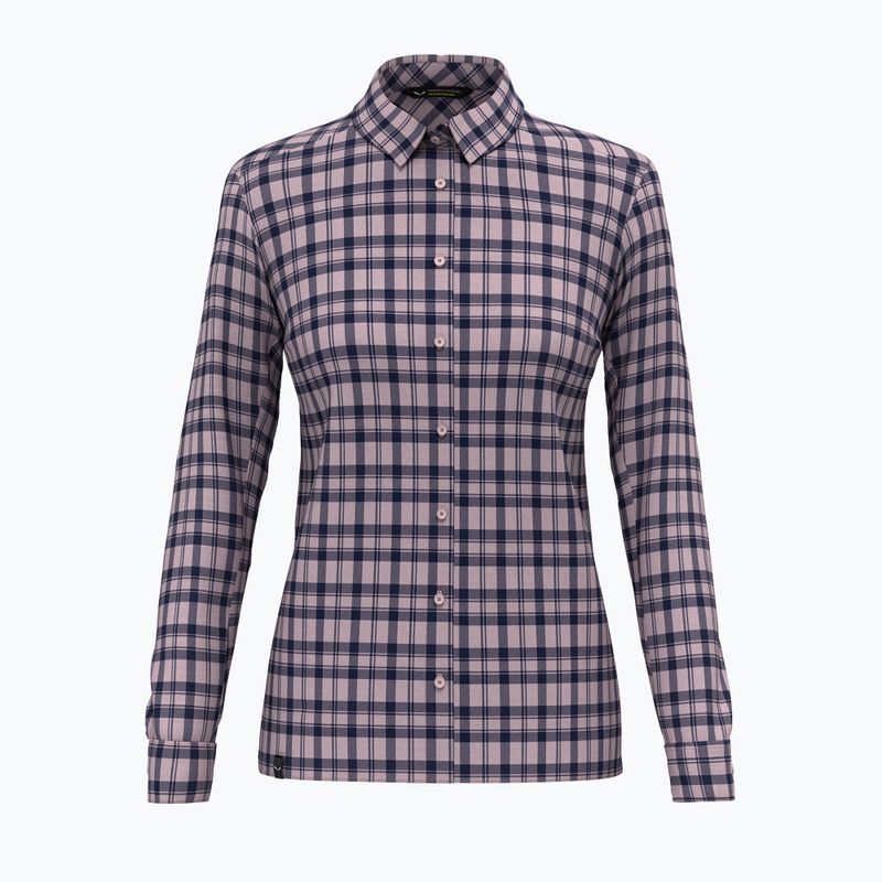 Dámská košile Salewa Fanes Flannel 5PL zephyr/navy blazer 4
