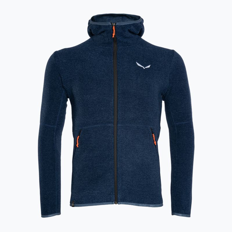 Pánská fleecová mikina Salewa Nuvolo EN dark denim melange
