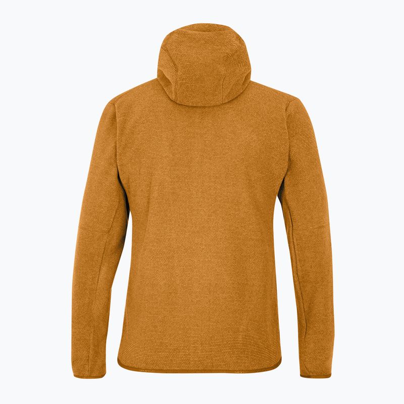 Pánská fleecová mikina Salewa Nuvolo EN golden brown melange 6