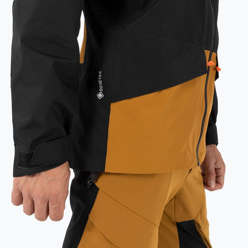 Salewa Puez GTX 2L pánská bunda do deště zlatohnědá 7