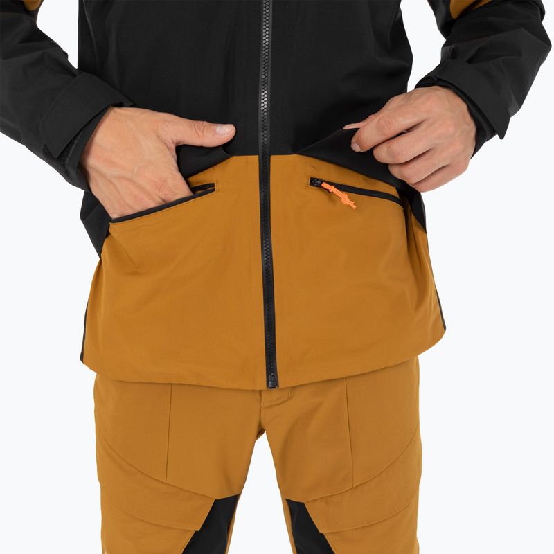 Salewa Puez GTX 2L pánská bunda do deště zlatohnědá 8