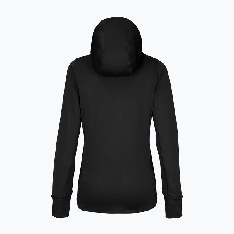 Dámská treková mikina  Salewa Puez PL Hooded black out 2