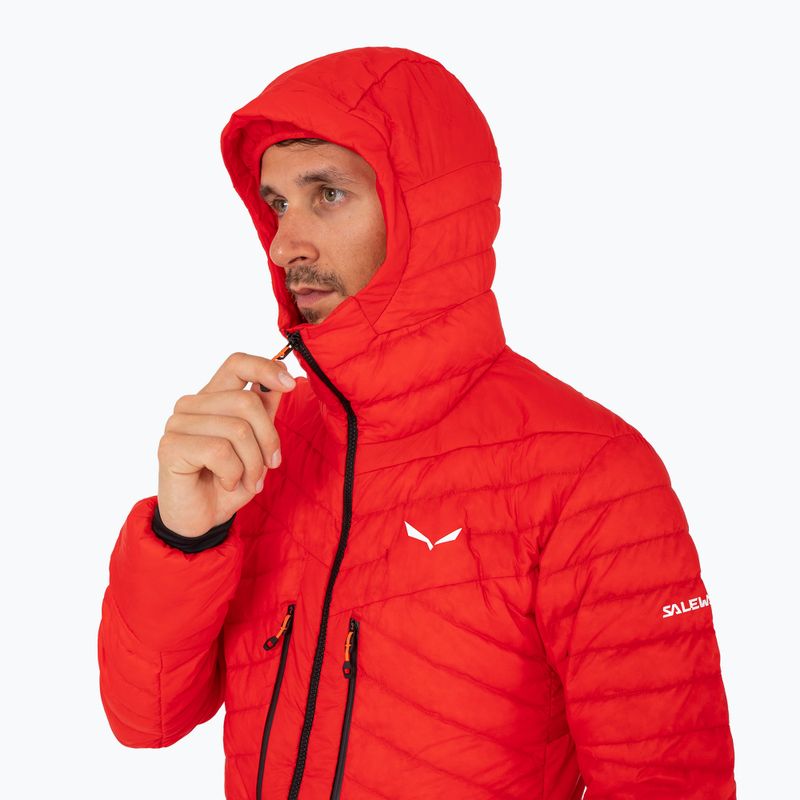 Pánská péřová bunda Salewa Ortles Hyb Rds Dwn flame down 4