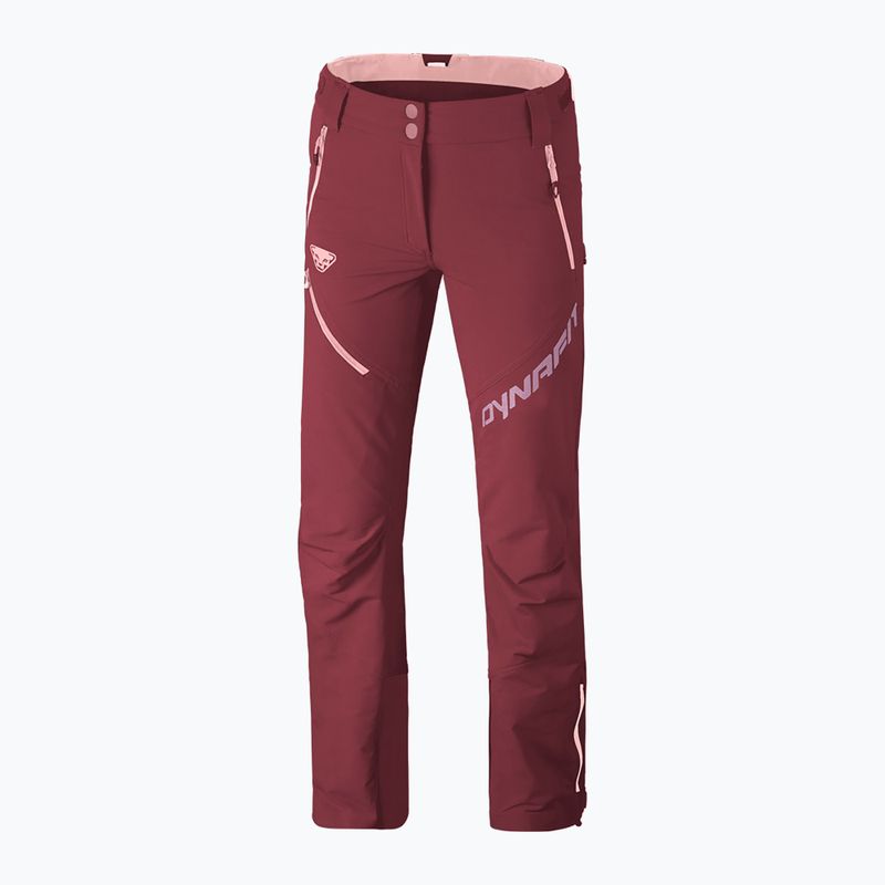 DYNAFIT dámské skateboardové kalhoty Mercury 2 DST burgundy 9