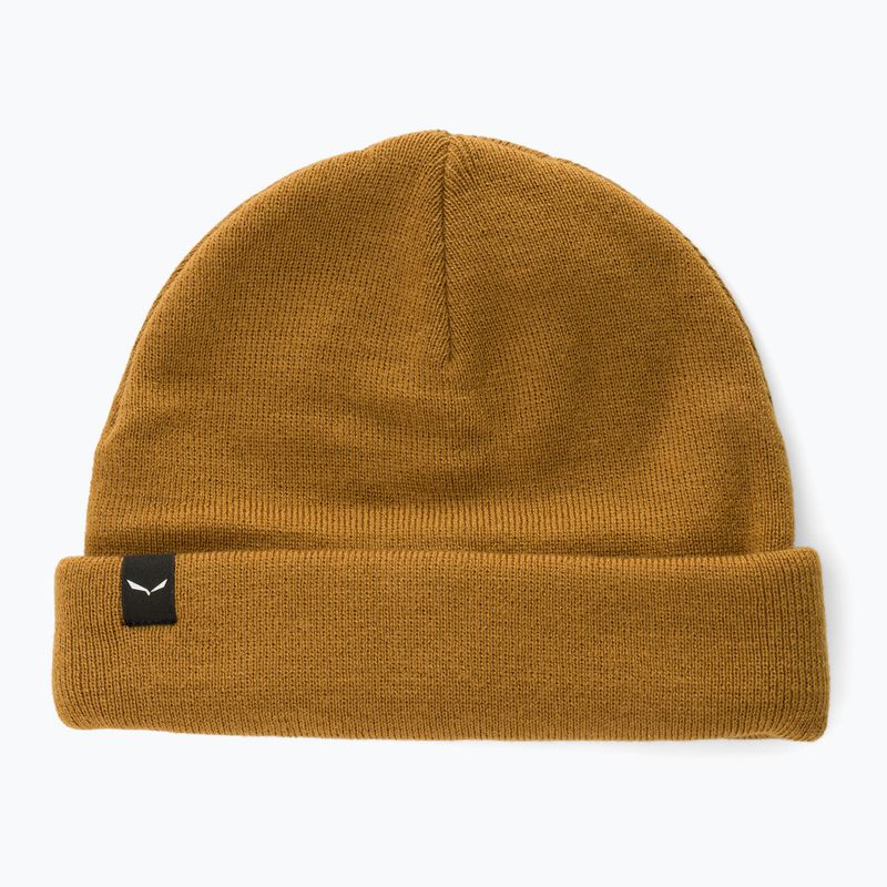 Salewa Puez Am Beanie zimní čepice zlatohnědá 5
