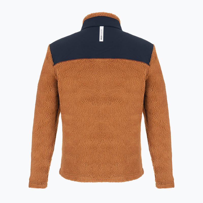 Pánská fleecová mikina Wild Country Spotter sandstone 2