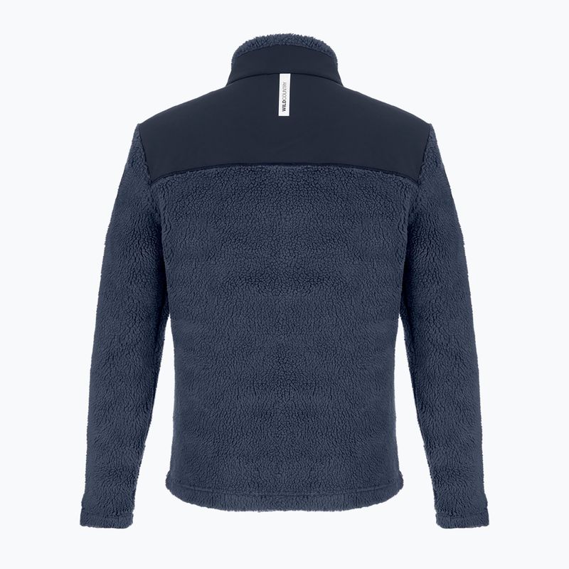Pánská fleecová mikina Wild Country Spotter dark denim 7