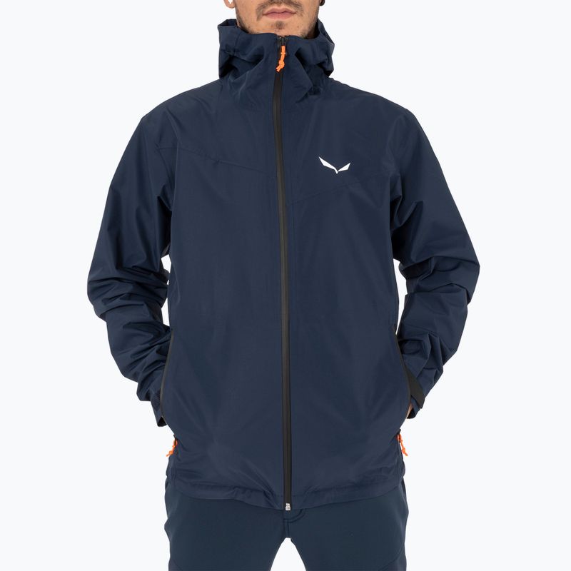 Pánská nepromokavá bunda Salewa Puez Aqua 4 PTX 2.5L navy blazer/0910 4