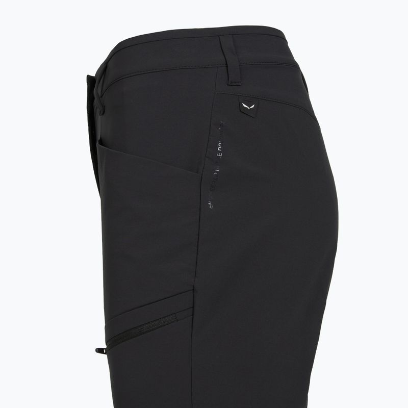 Dámské softshellové kalhoty Salewa Puez DST Cargo black out 4