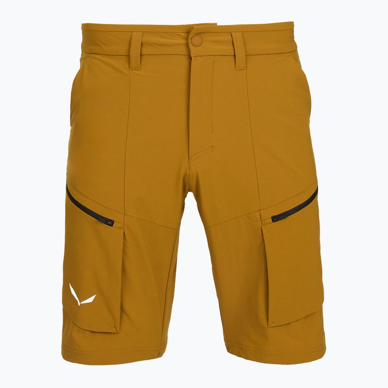 Pánské trekové šortky Salewa Puez DST Cargo golden brown
