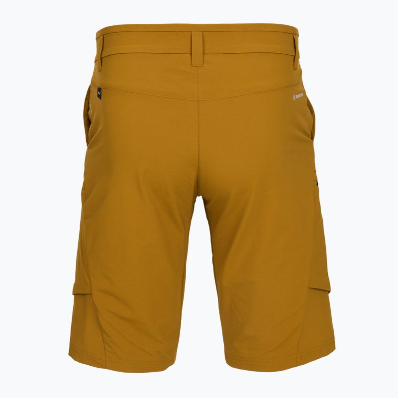 Pánské trekové šortky Salewa Puez DST Cargo golden brown 2