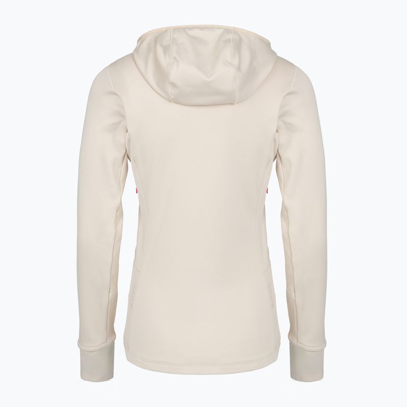 Dámská treková mikina  Salewa Puez PL Hooded oatmeal 2