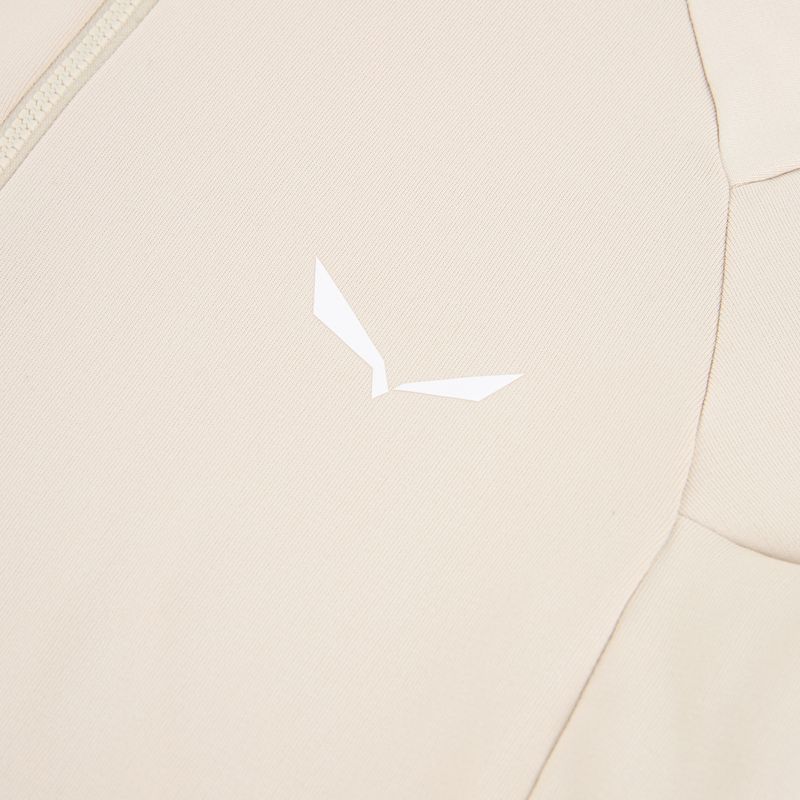 Dámská treková mikina  Salewa Puez PL Hooded oatmeal 3