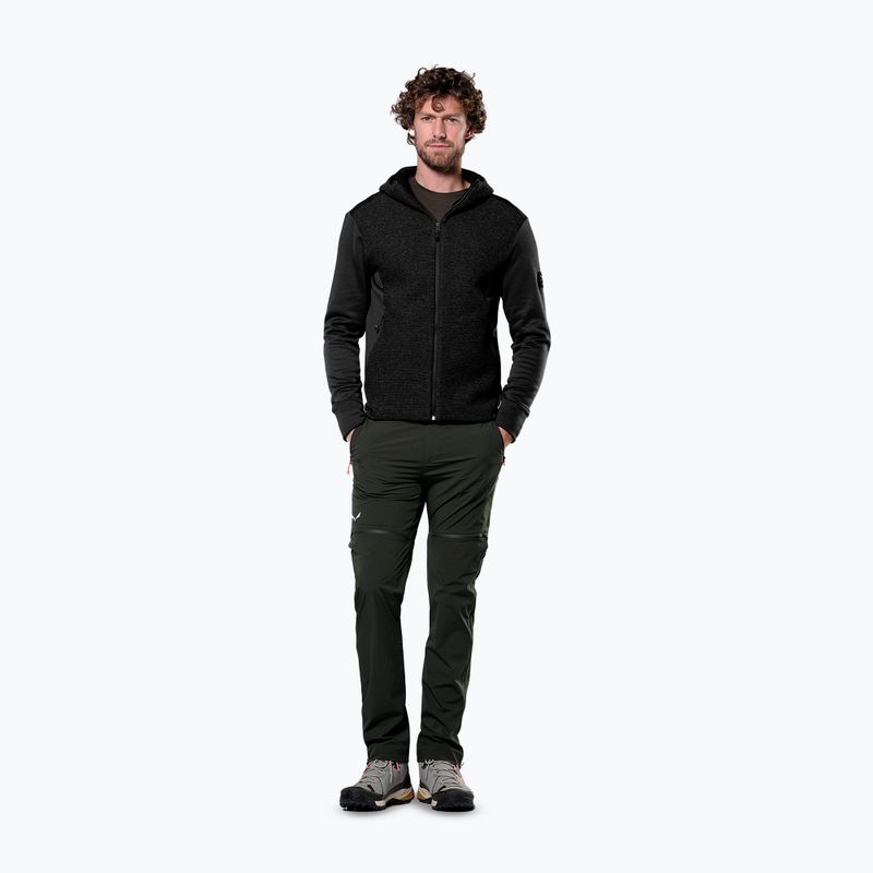 Pánská hybridní bunda Salewa Fanes Sarner Light Hybrid black out 2