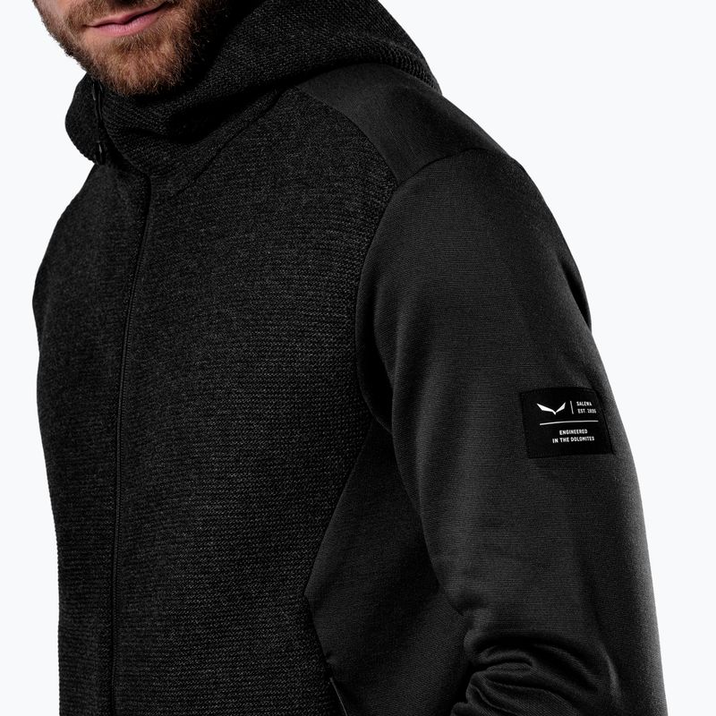 Pánská hybridní bunda Salewa Fanes Sarner Light Hybrid black out 4