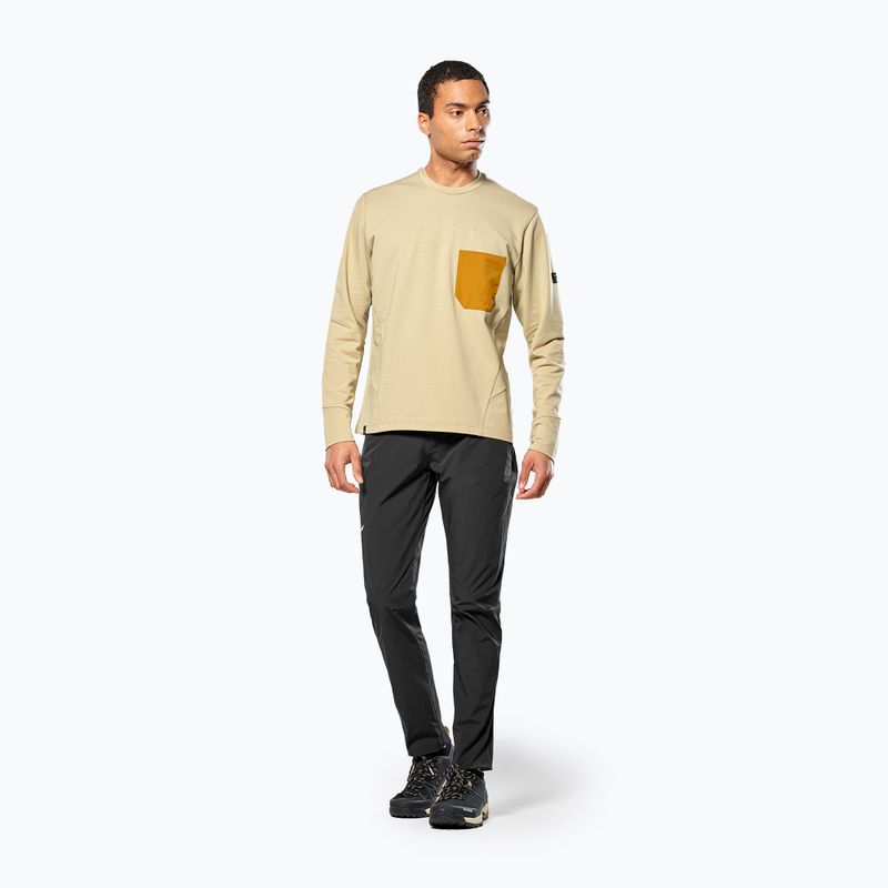 Pánská mikina Salewa Fanes Dry Pullover quicksand 2