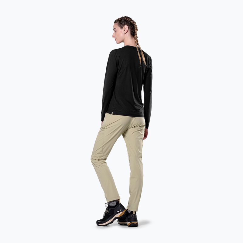 Dámské trekingové tričko Longsleeve Salewa Puez Dry black out 3