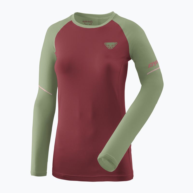 Dámské běžecké tričko LongsleeveDYNAFIT Alpine Pro burgundy 4