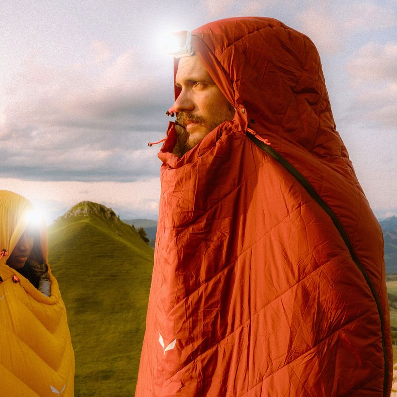 Spací pytel Salewa Puez PRL +4 SB syrah 2