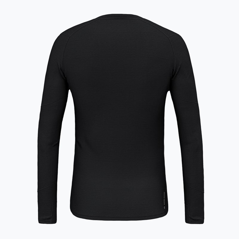 Pánské termo tričko longsleeve Salewa Cristallo Warm Amr black out 2