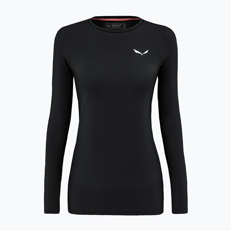 Dámské termo tričko Longsleeve Salewa Cristallo Warm AMR black out