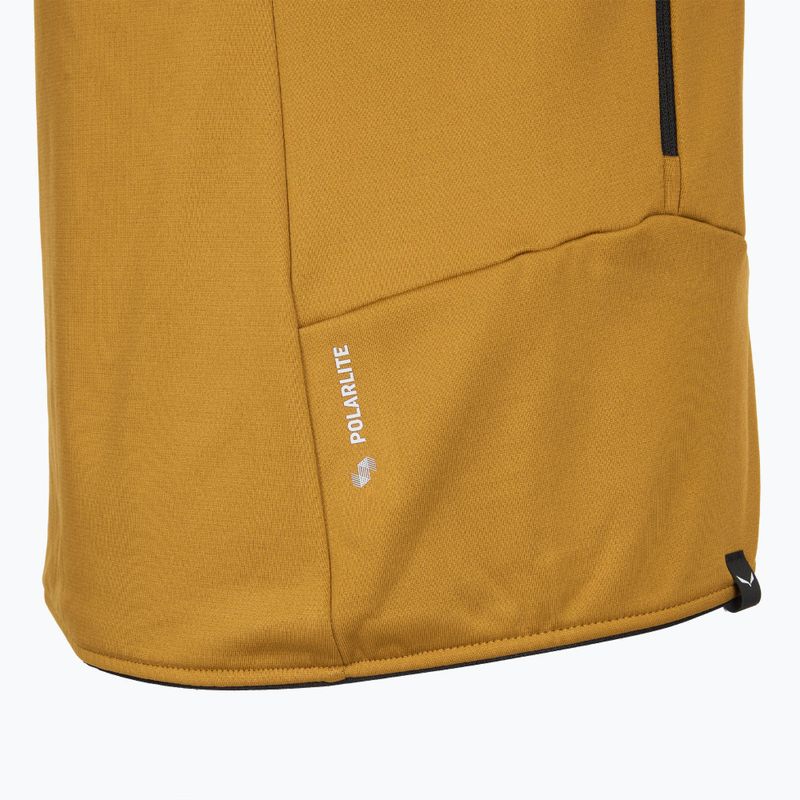 Dámská trekingová mikina Salewa  Sella Crevasse Hd golden brown 5