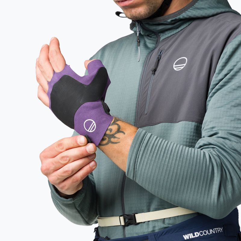 Lezecké rukavice Wild Country Crack parachute purple 2