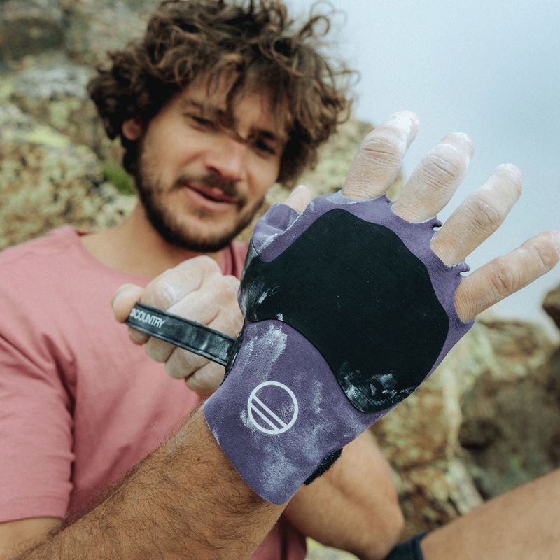 Lezecké rukavice Wild Country Crack parachute purple 7