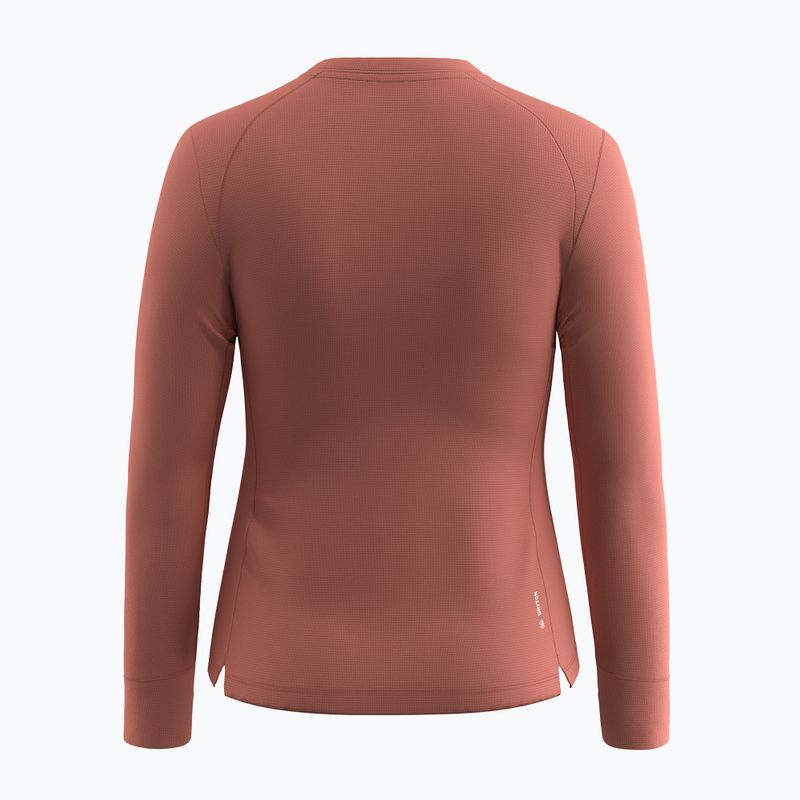 Dámské trekingové tričko Longsleeve Salewa Puez Dry etruscan red 2
