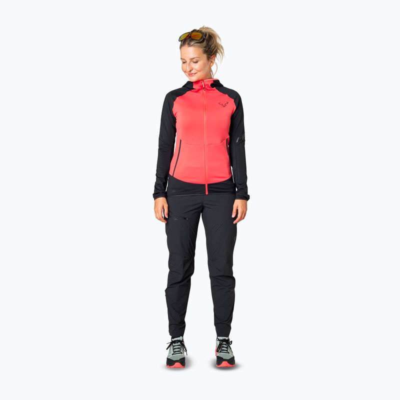 Dámská trekingová mikina DYNAFIT Transalper Light Polartec Hoody black out cabana/6170 2