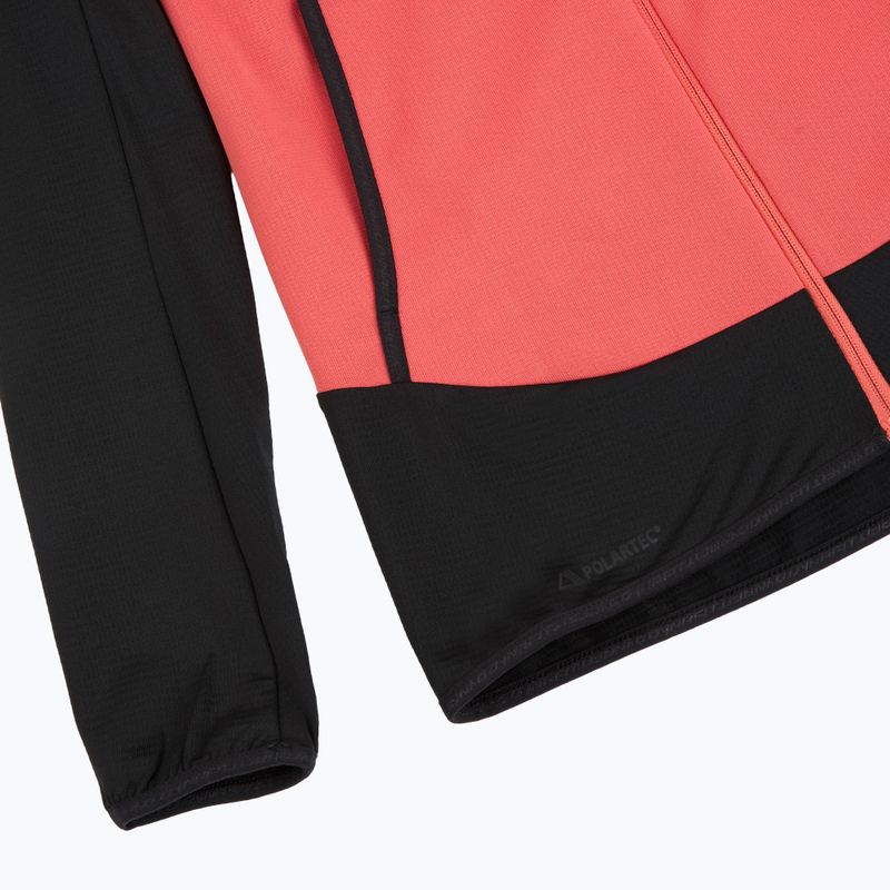 Dámská trekingová mikina DYNAFIT Transalper Light Polartec Hoody black out cabana/6170 7