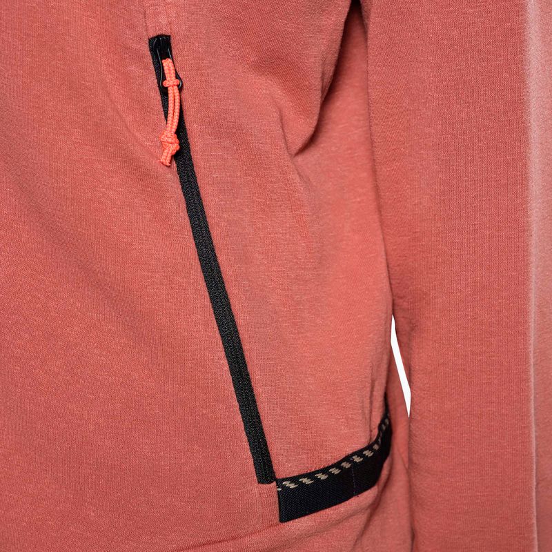 Salewa dámská treková mikina Agner Hemp 2 Hooded etruscan red 5