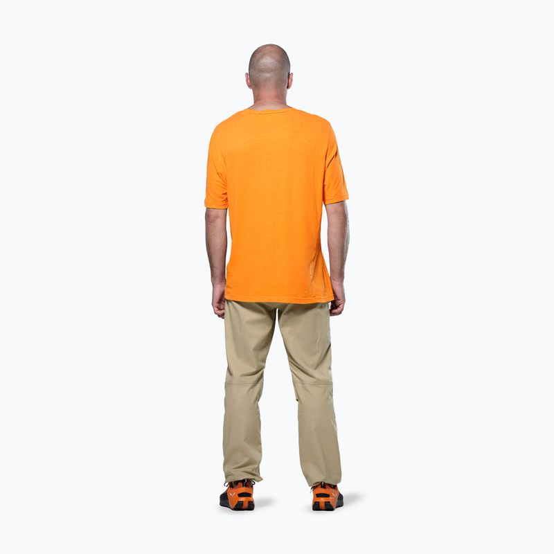 Pánské trekové tričko Salewa Agner Hemp/Dst turmeric 3
