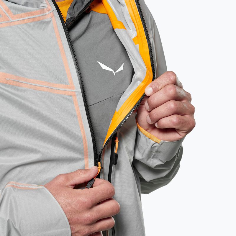 Pánská nepromokavá bunda Salewa Nxt Ptx 3L alloy 4