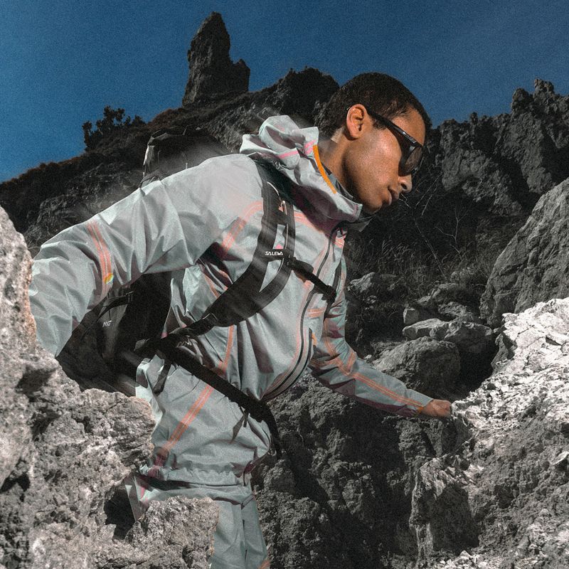 Pánská nepromokavá bunda Salewa Nxt Ptx 3L alloy 9