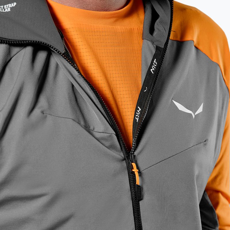 Pánská trekingová mikina Salewa NXT Hyb 1/2 Zip Tee quiet shade 5