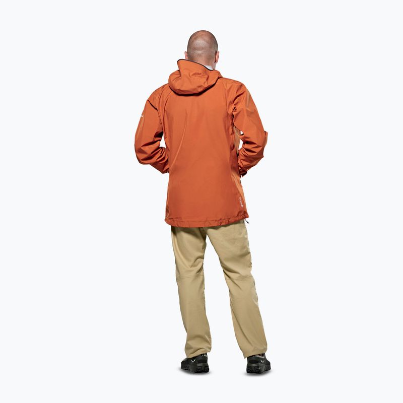 Pánská softshellová bunda Salewa Puez GTX 3L EPE bombay brown 3